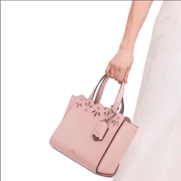 Kate Spade Mini Mina Pink Leather Satchel NWT 😎 - Picture 4 of 16